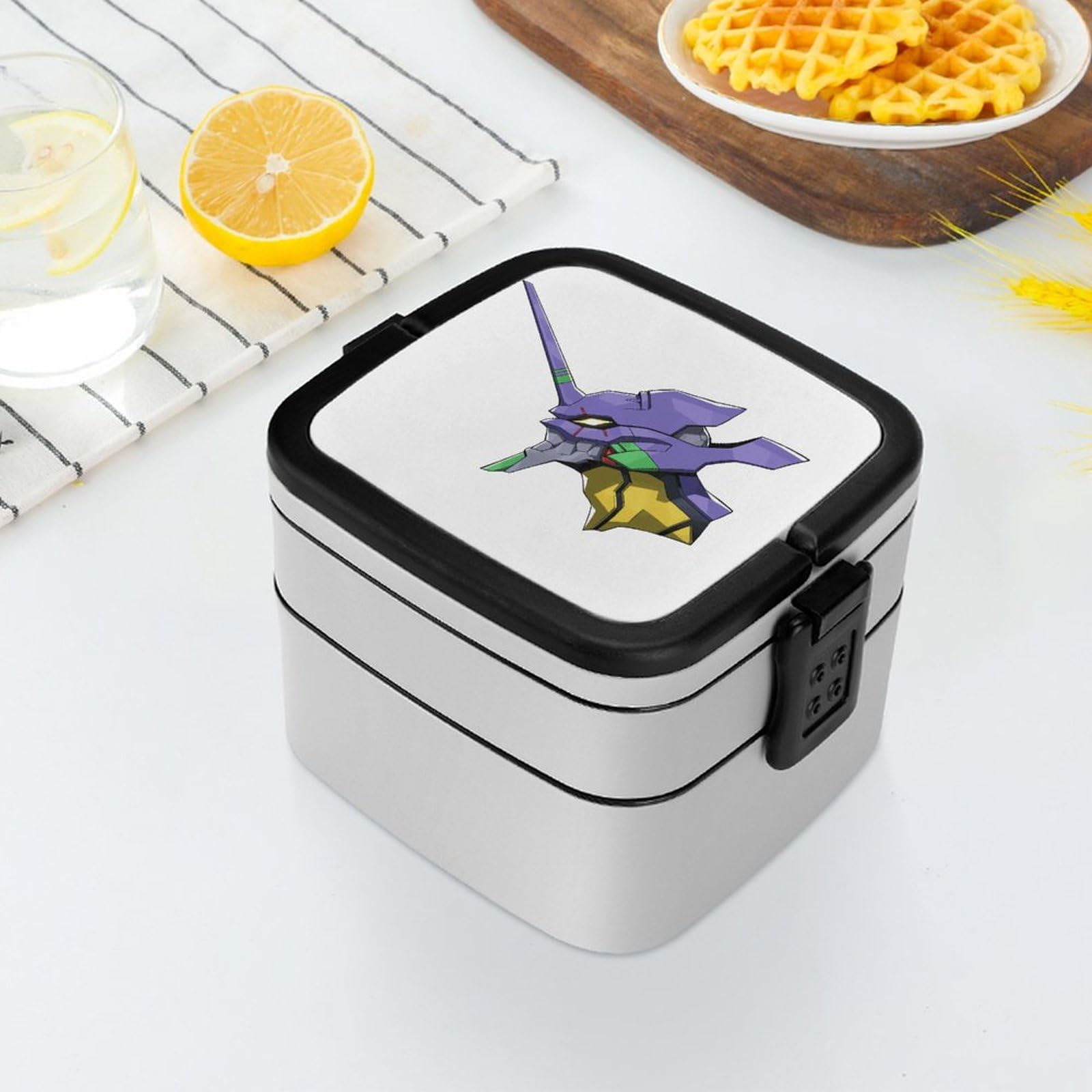 エヴァコロン 保冷２段ランチボックス レア せきやゆりえさん Amazon | 弁当箱 新世紀エヴァンゲリオン 二段 ランチボックス