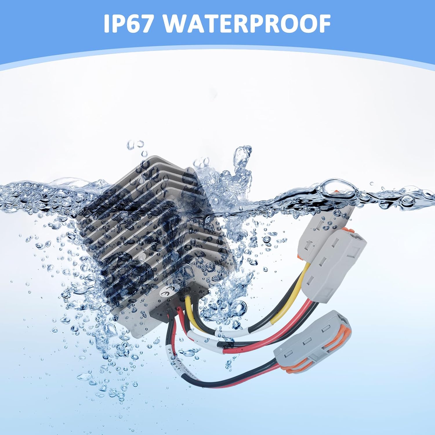 20 Amp 12.6V 300W MPPT Solar Charge Controller 99% LiFePO4 Lithium Iron Phosphate Battery Ultra-Compact and Lightweight IP67 Waterprof