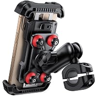 Lamicall Supporto Telefono Moto - [Antifurto] [Doppio Antivibrazione]