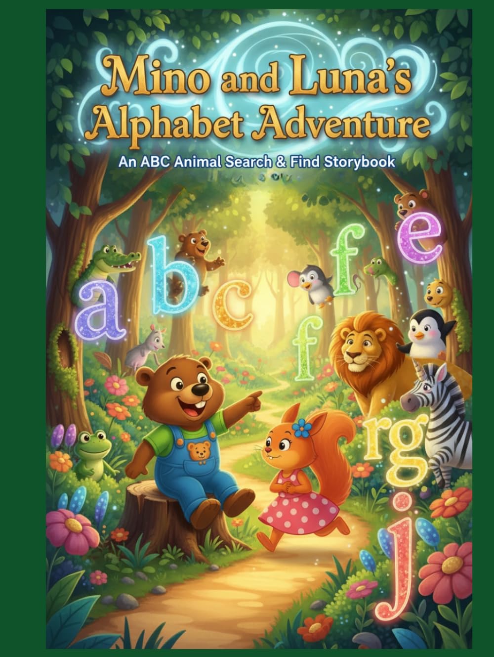 Mino and Luna’s Alphabet Adventure: An ABC Animal Search & Find Storybook (Mino & Luna Adventures)