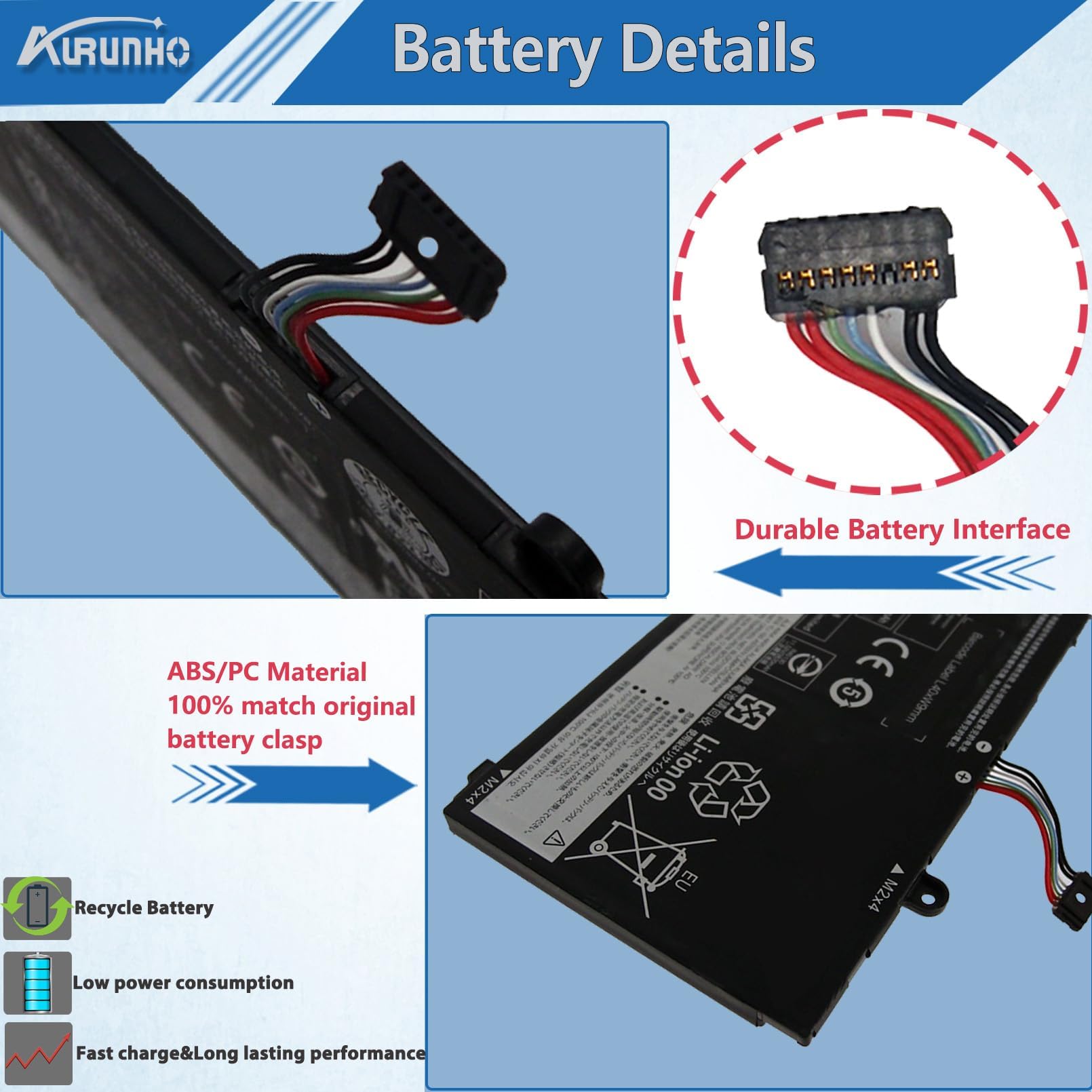 Batterie Lenovo Originale 45Wh 3 Cellules - Référence 5B10Z21198 - Pour ThinkBook 14/15 G2 G3 (séries 20VF, 20VD, 21A2, Etc.)