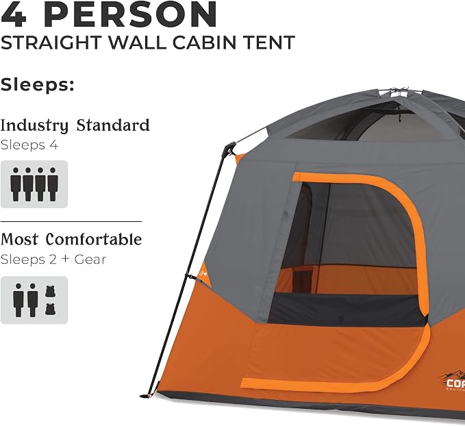 Tienda CORE para Camping Familiar | 4 y 6 Personas con Bolsa de Transporte miniatura 2