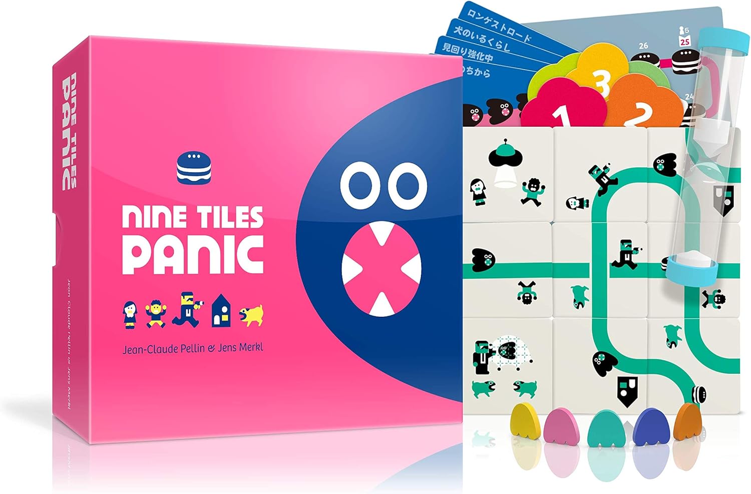 Oink Games Nine Tiles Panic Toys & Games