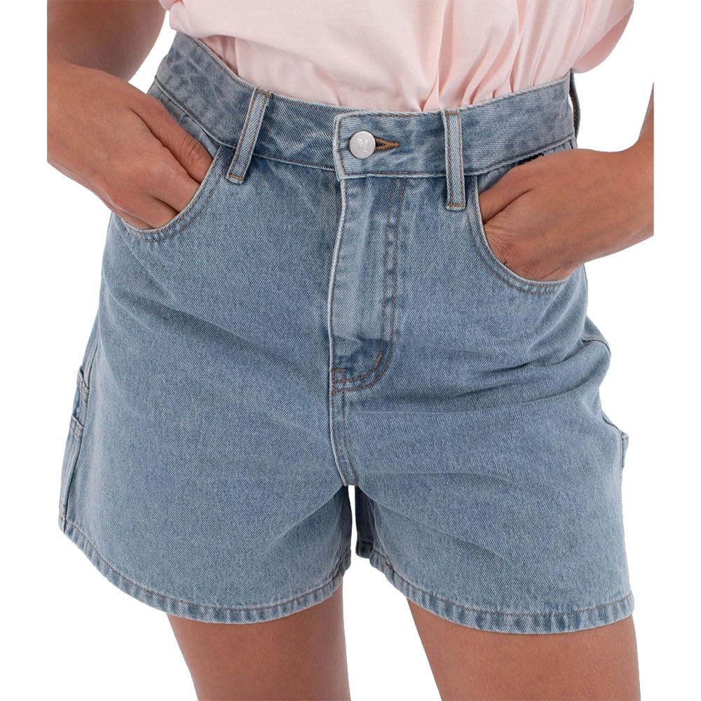 Hurley Womens Shorts - Carpenter Pants, Blue, M EU