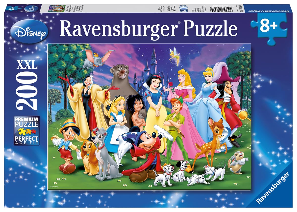 Disney Favourites Jigsaw Puzzle (200 Piece), 96 months to 216 months