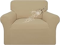 Vista 46 de Easy-Going – Funda de sofá 100% impermeable, funda de sofá con impermeabilidad doble, funda de sofá jacquard elástica, protector de muebles a prueba