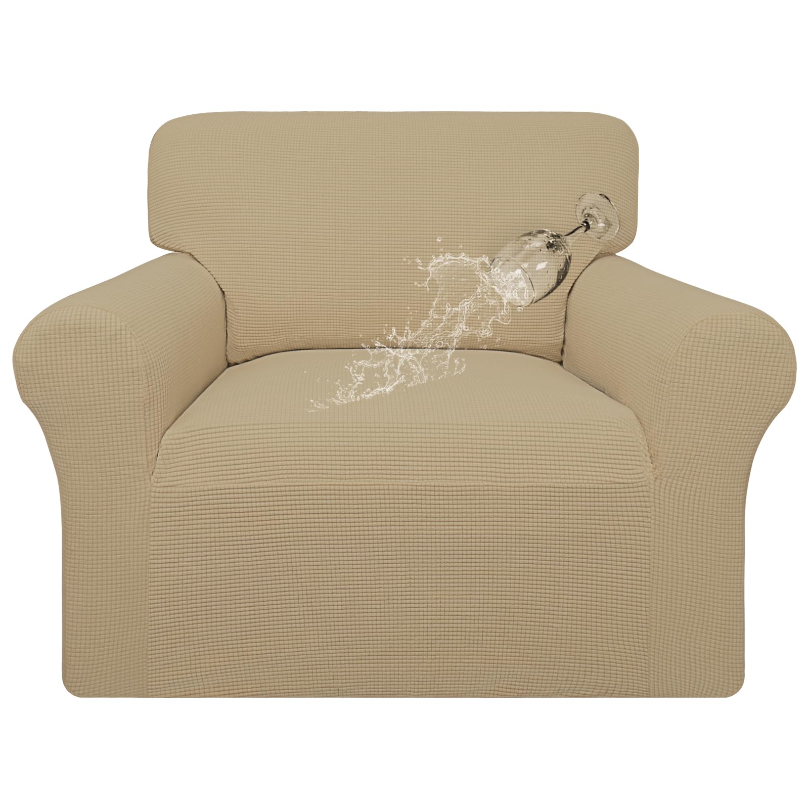 Easy-Going 100% Waterproof Oversized Chair Couch Cover, Stretch Sofa Cover