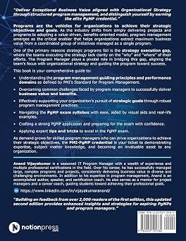 Program Management Professional (PgMP) Handbook