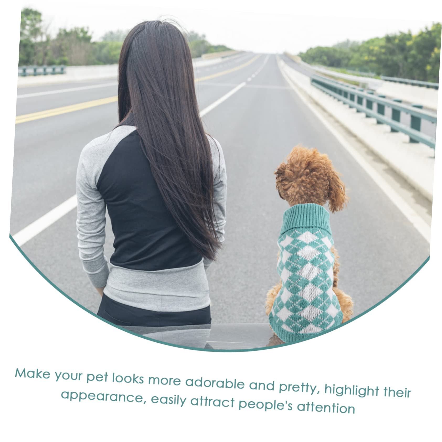 Sosoport 3pièces Pull pour Chien Hiver Sweat pour Chiots Style Adorable Et Confortable pour Petits Et Moyens Chiens