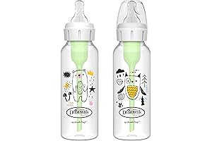 Dr. Brown's Natural Flow Anti-Colic Options+ Narrow Baby Bottle
