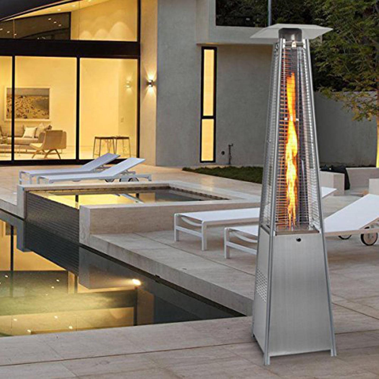 Garden Patio Heater Reflector Shield Outdoor Propane Heater 10.7cm 4.2inch