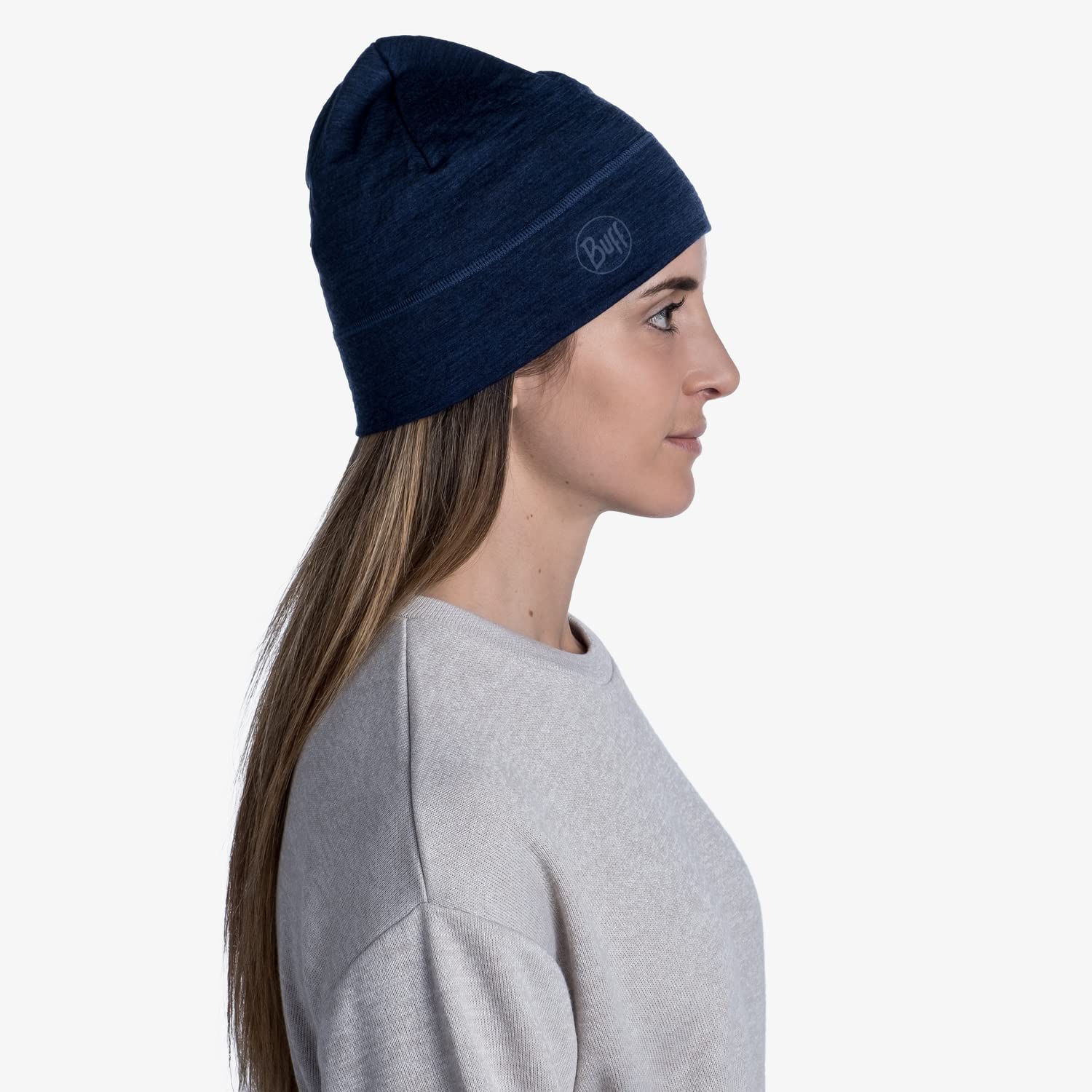 Buff® | Kapelusz Merino Lekki Wielofunkcyjny Szalik 100% Wełny Merino, Trekking, Outdoorowy, Zrównoważony, Dopasowany Krój Mężczyzna Kobiety