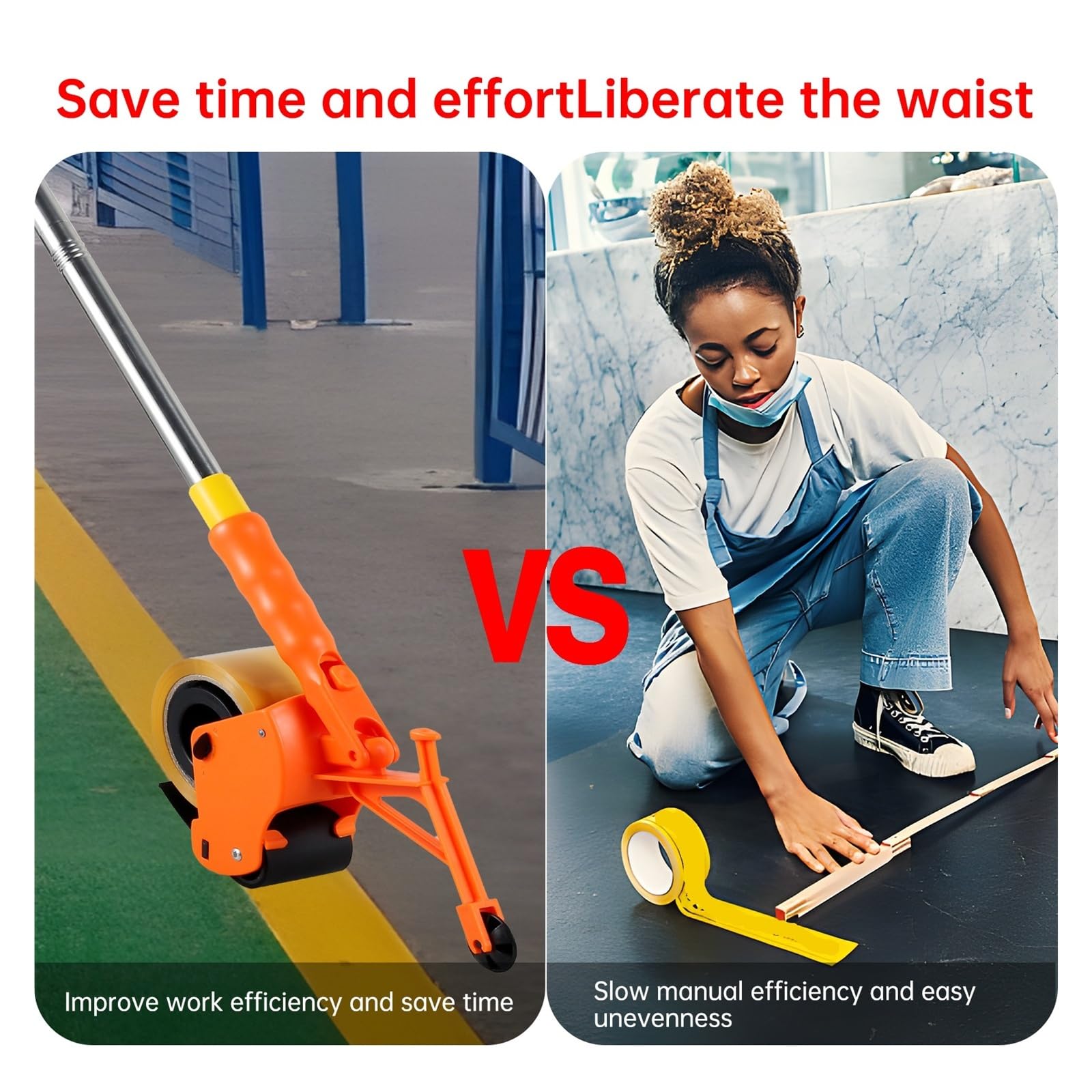 Applicatore di Nastro Adesivo, distributore di Nastri Adesivi, Macchina for verniciatura di pareti e Pavimenti, sigillatura Manuale del Nastro Adesivo