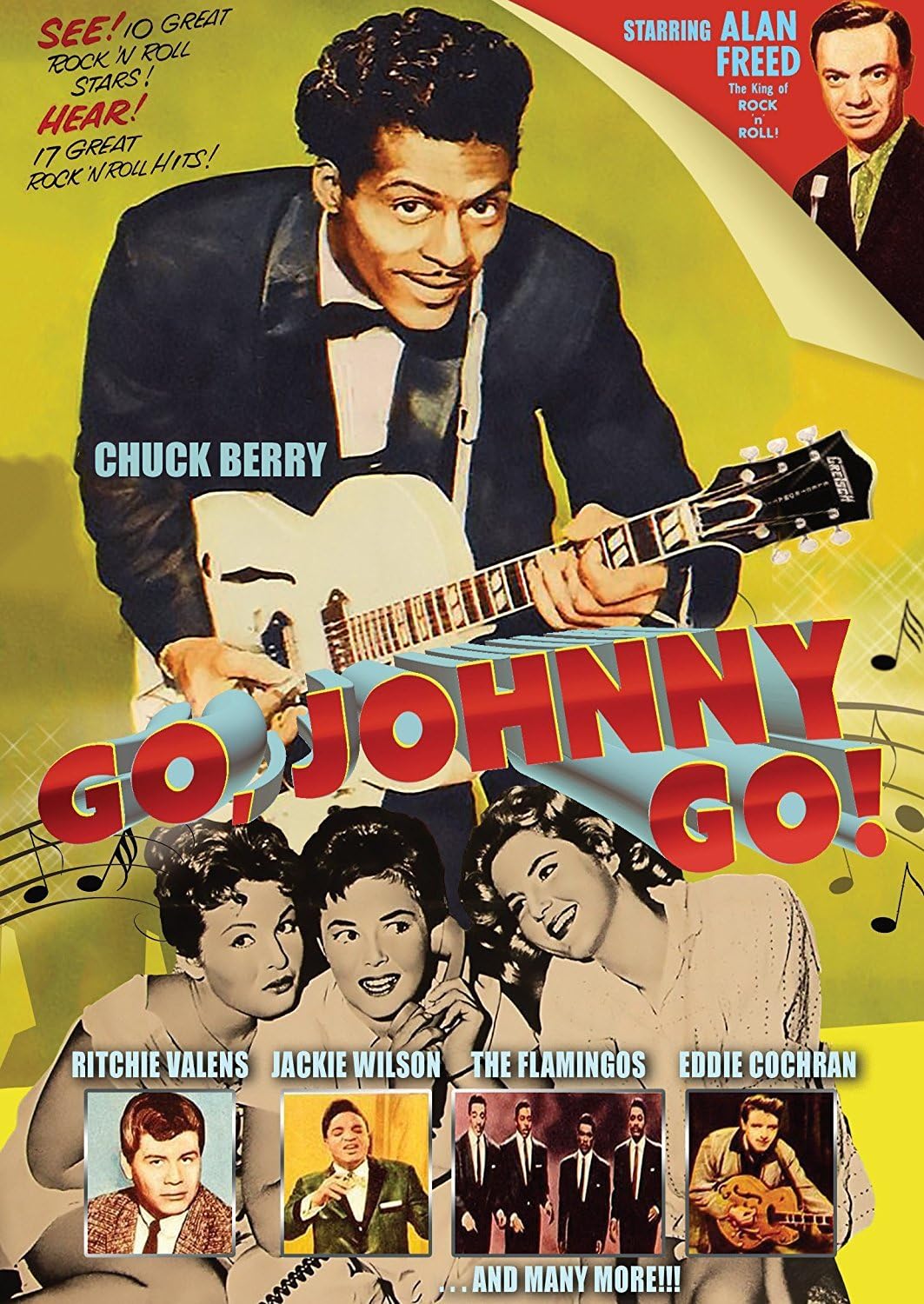 Go, Johnny, Go! DVD de la película musical de rock and roll clásico