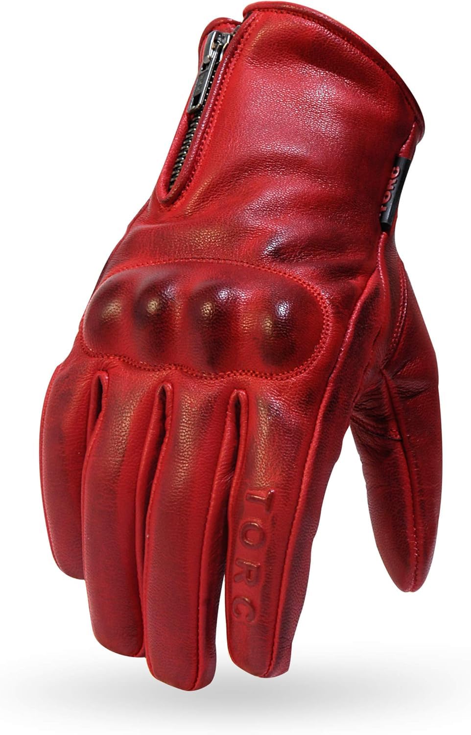 TORC TG58DOW25 Downey Red X-Large TORC TG58DOW25 Men's Classic Workman Street Motorcycle Gloves (Downey Red-XLarge),1 — view 22