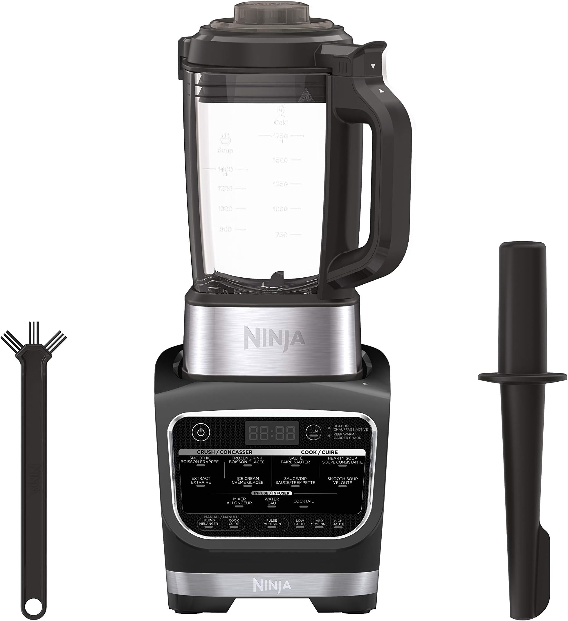 Ninja HB150C/HB152 Foodi Heat-iQ Blender, 64 oz, Black