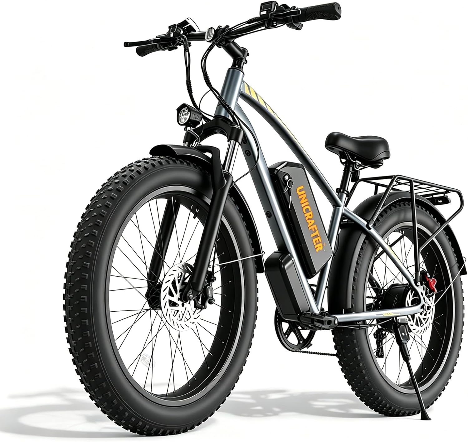 Electric Bicycle for Adults, 1500W Peak Motor 30 MPH 60 Miles Fat Tire E Bike with 48V 15.6Ah Removable Battery 26