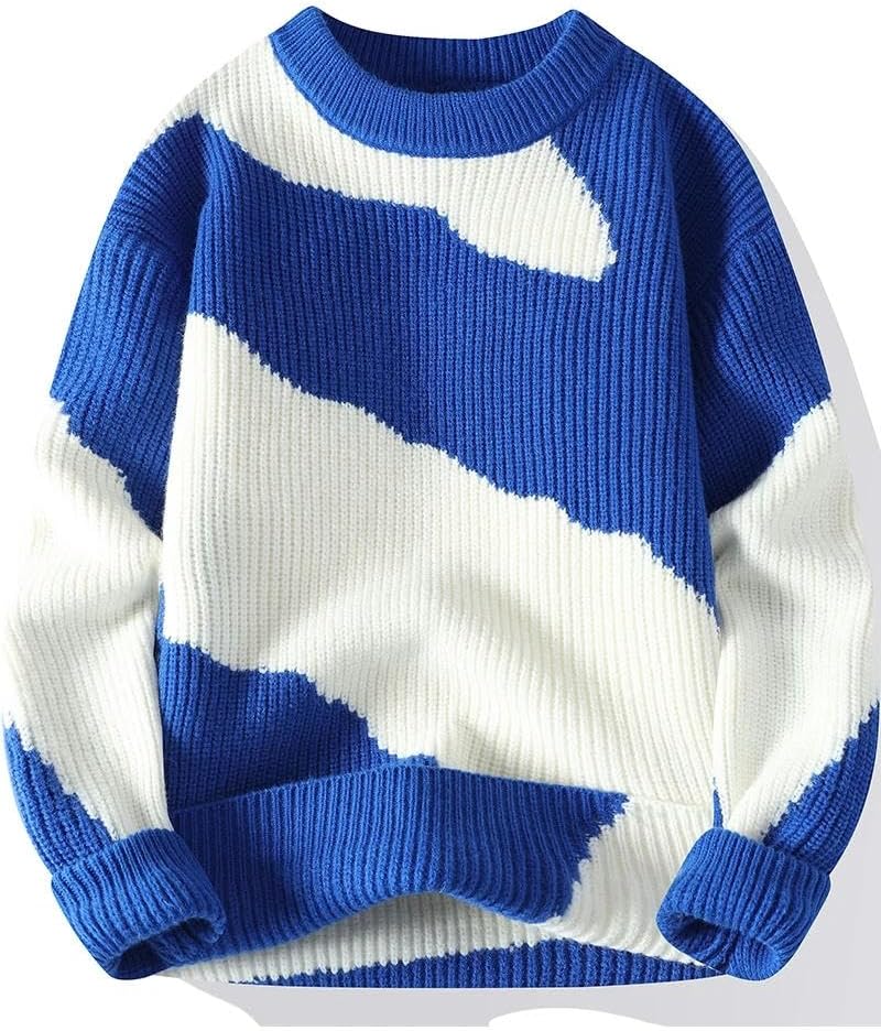 Winter Men's Sweater Knitted Long Sleeve Warm Men Sweaters Thicken Warm Pullovers Sweater Male