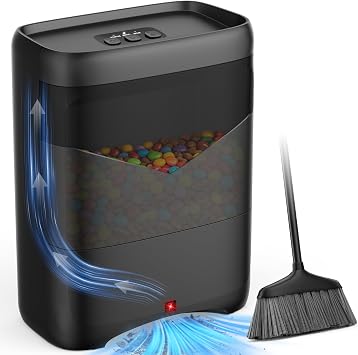 Touchless Vacuum Automatic Dustpan, Bagless, 20Kpa Suction & Auto Sensors | 2 Modes, 6L Large Capacity Hair Vacuum for Salons,Ultra Fast & Powerful, 98 inch Corded Canister Vacuum for Pet Hair Food