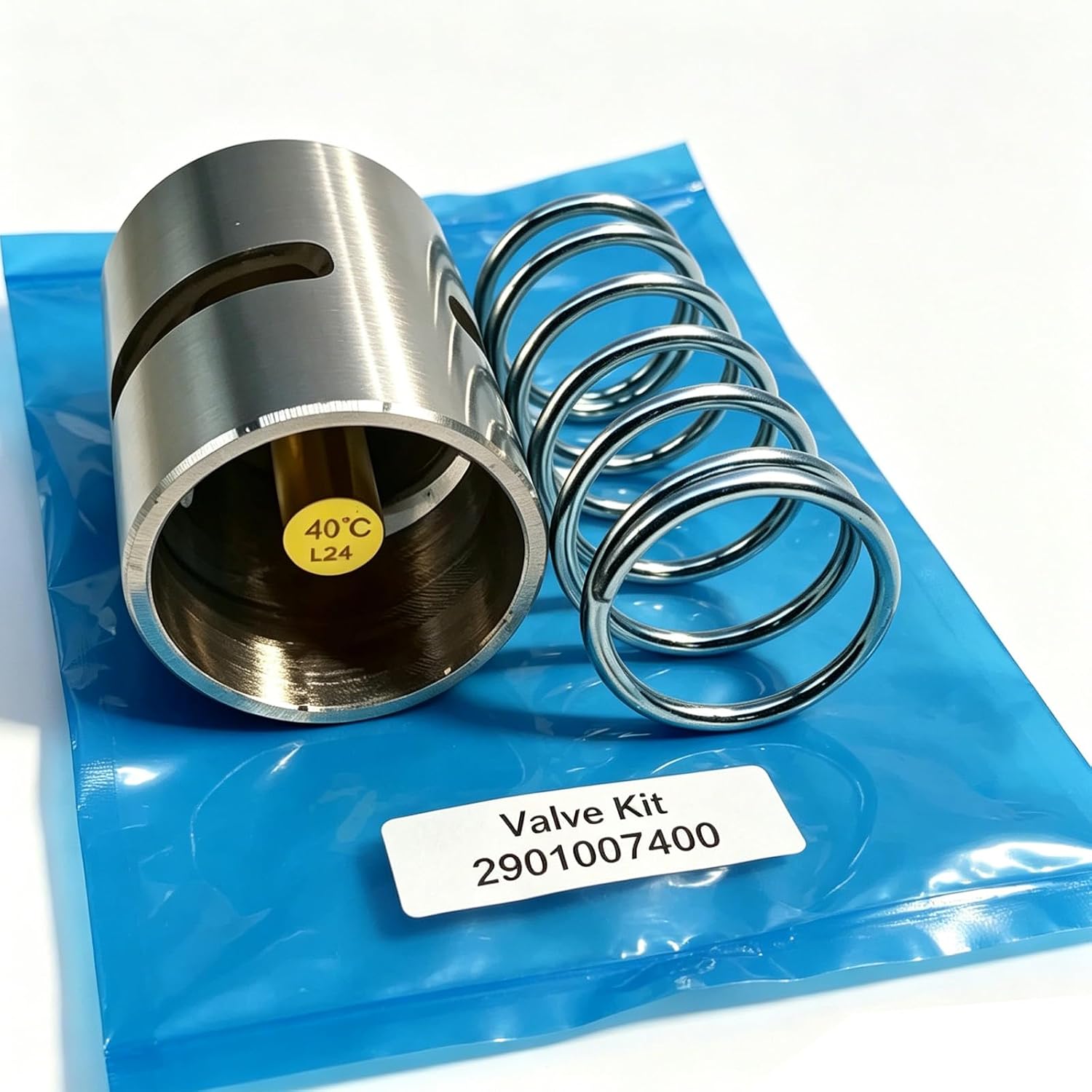 Thermostat Valve Kit 2901007400 2901-0074-00 Compatible for AtlaCopco Compressor Replacement Parts