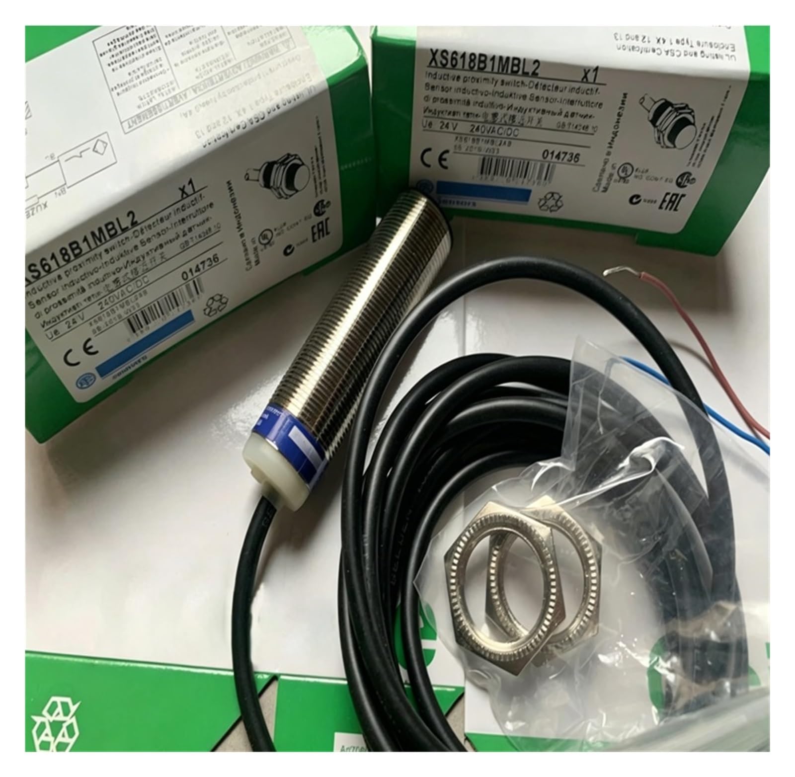 ELZNSQQK 1pcs XS618B1PAL5 XS618B1NAL5 proximity switch(XS618B1PAL5)