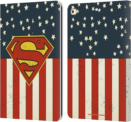Miniatura 28 de Head Case Designs Funda de piel con licencia oficial de Superman DC Comics Classic Logos compatible con Apple iPad 9.7 2017 / iPad 9.7 2018