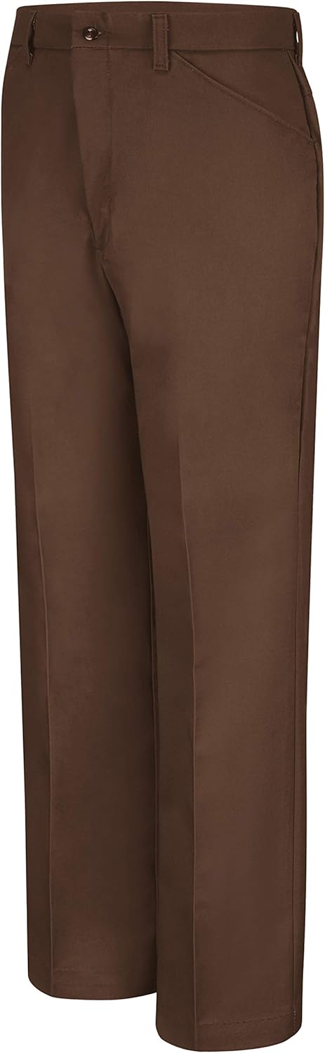 Red Kap Men's Jean-Cut Pant 29W x 34L Chocolate Brown