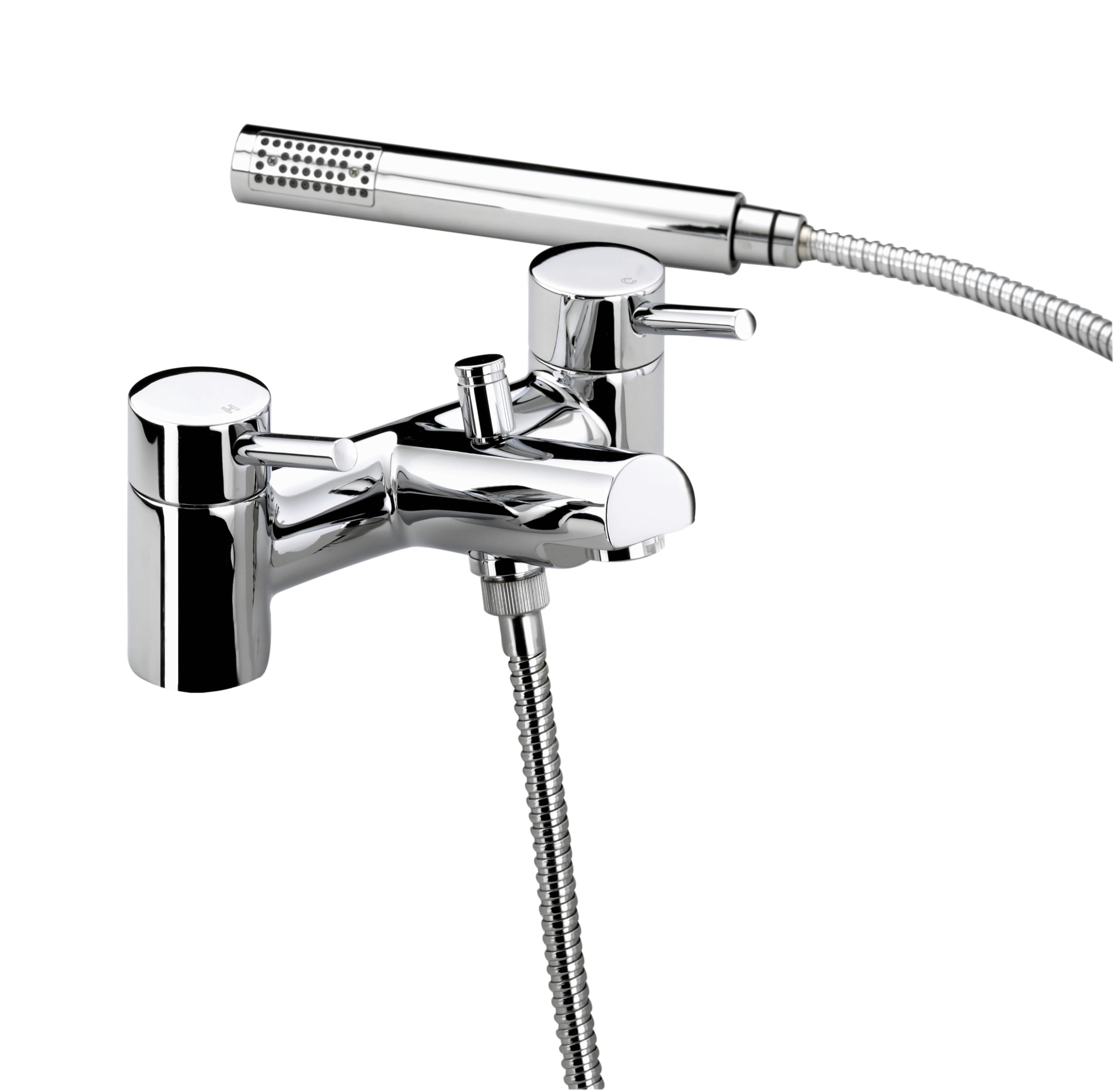 Bristan Chrome Plated Pm Bsm C Prism Pillar Bath Shower Mixer,