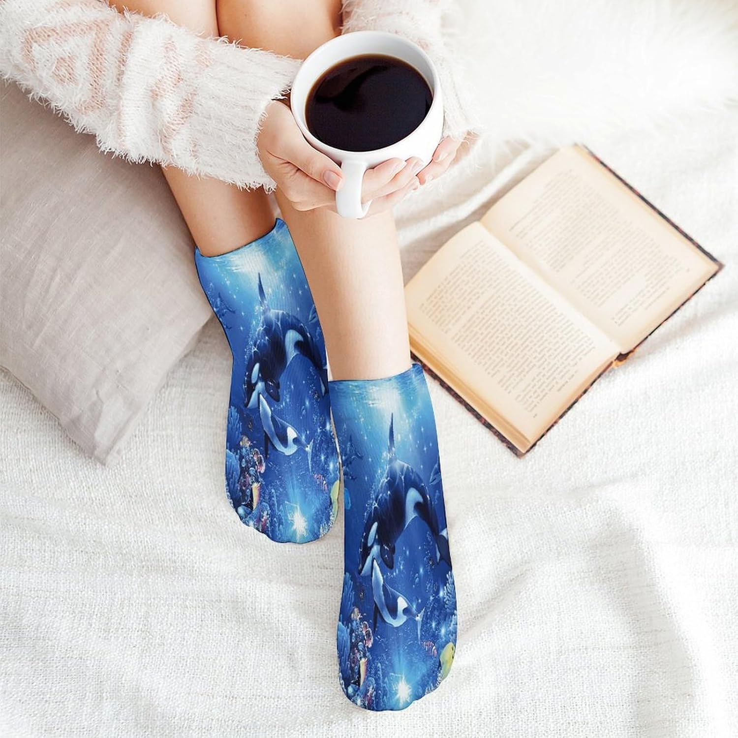 Sea Orca 5Pairs Low Cut Ankle Socks for Women No Show Casual Breathable Athletic Socks for Sport