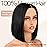 AISI Glueless Bob Wig Human Hair Pre Plucked Short Straight Bob Wigs for Black Women Pre Cut 4x4 Lace Closure HD Transparent Glueless Lace Front Wigs Human Hair 180% Density 12 Inch