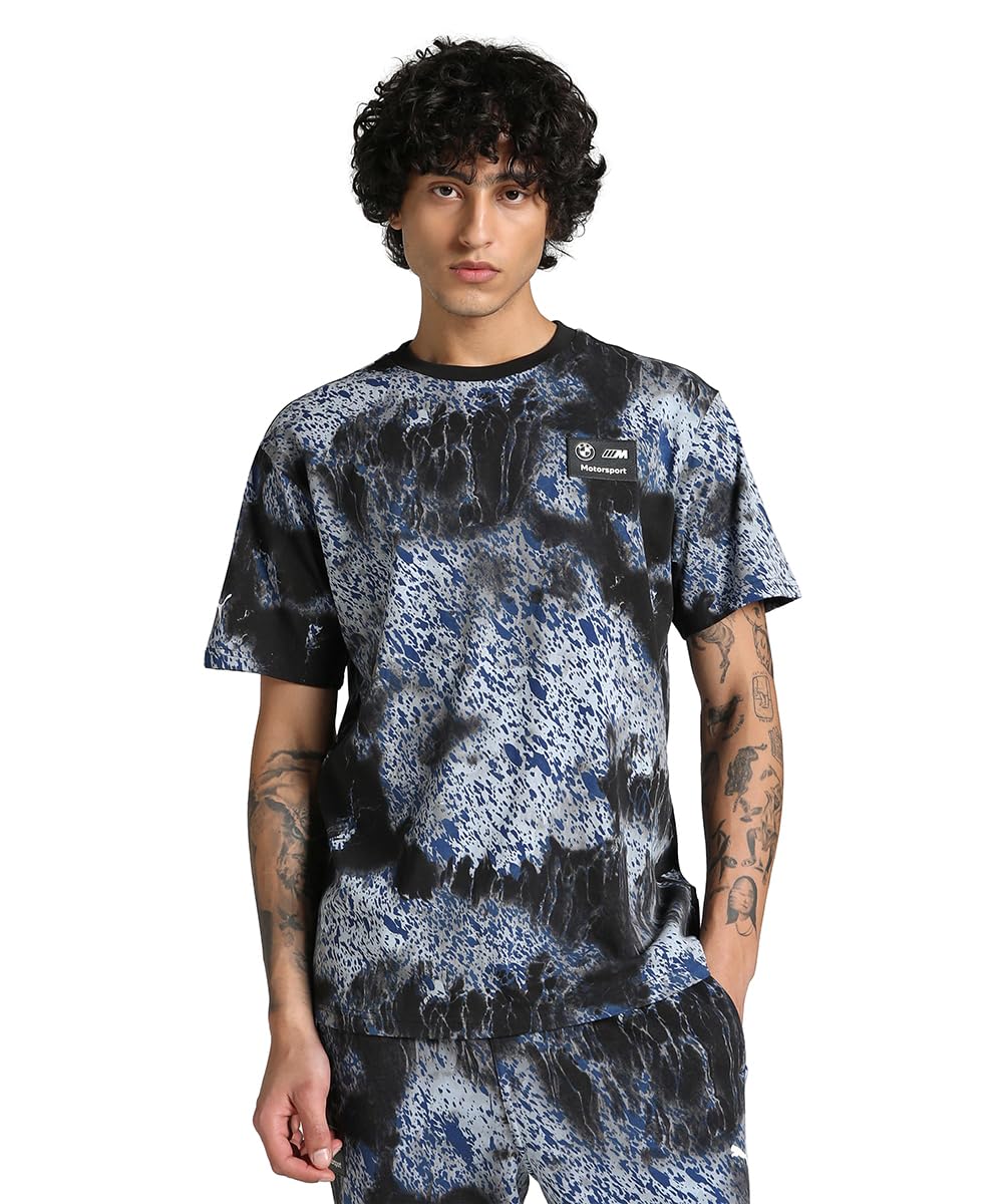 puma Men, BMW MMS COLORSPLASH AOP TEE, Black, 2XL, (63074601)-picture-53