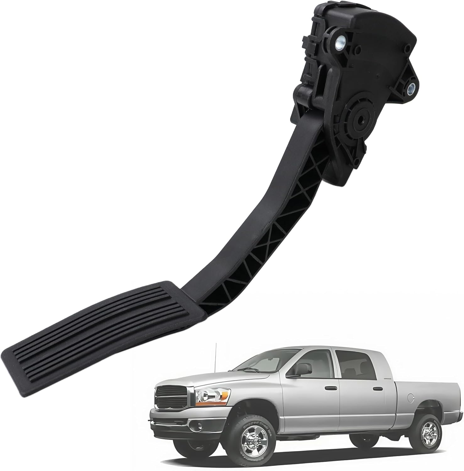 Accelerator Gas Pedal Position Sensor Assembly Throttle Pedal Compatible with Dodge Ram 1500 3.7L 4.7L 5.7L 8.3L 2500 4.7L 5.7L 3500 5.7L 2005 2006 53032753AC