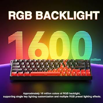 Aula Win68 He Max Magnetic Keyboard Rapid Trigger Wing Chun Switch 8000Hz RGB TKL Hot Swap Player Keyboard Red