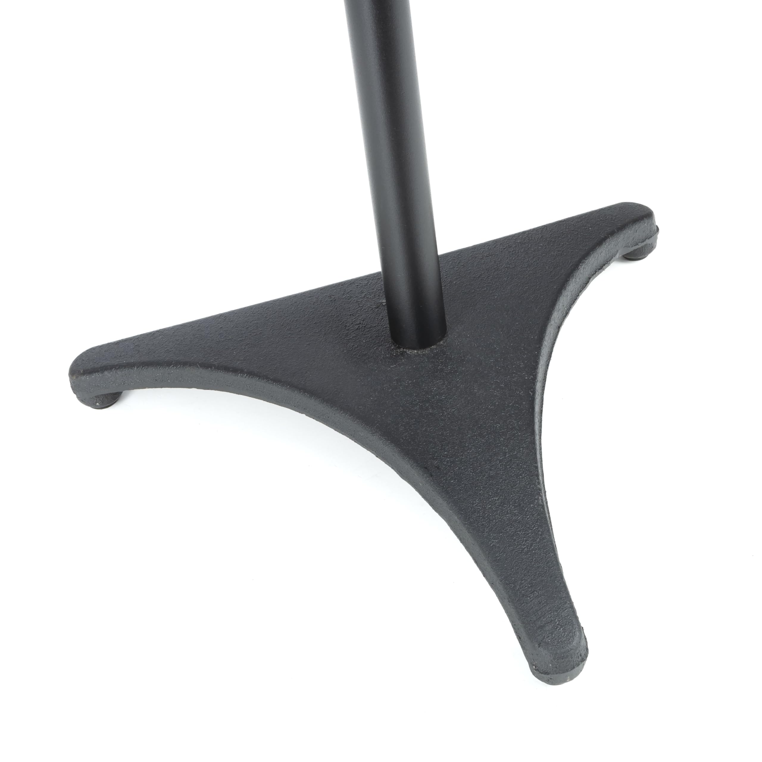Fame Audio DB 029 Monitor Ständer, Stabiler Lautsprecherständer, Geeignet für Nahfeld-Monitore bis 12 kg, Höhenverstellbar 410-1110 mm, Schwarz, Ideal für TV, Broadcast, Tonstudio, Auflagefläche 125 x