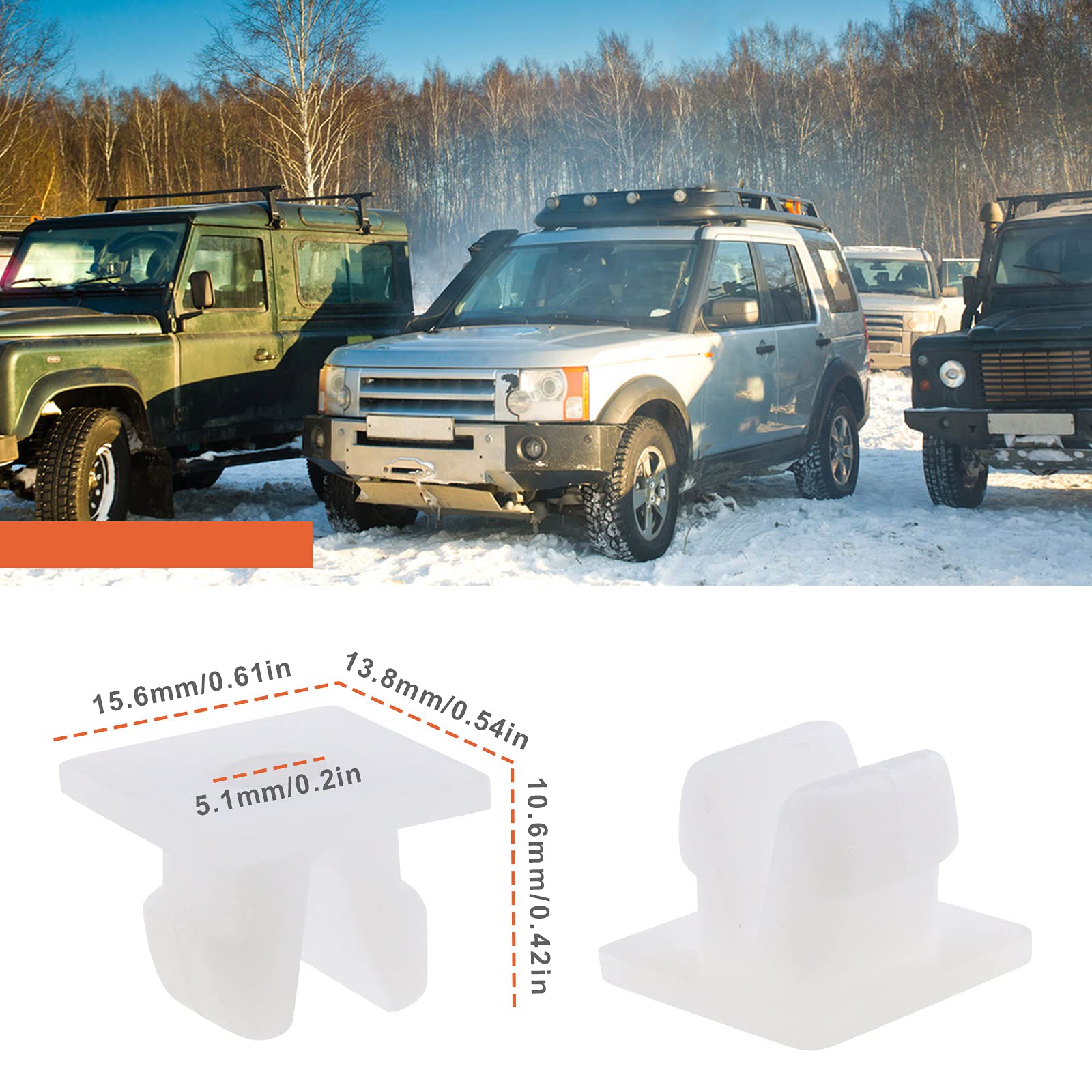 DADO PUNTONE POSTERIORE ATTACCO PONTE LAND ROVER DEFENDER - DISCOVERY 1 - RANGE ROVER CLASSIC - Four X Rocker | Ricambi E Accessori 4x4