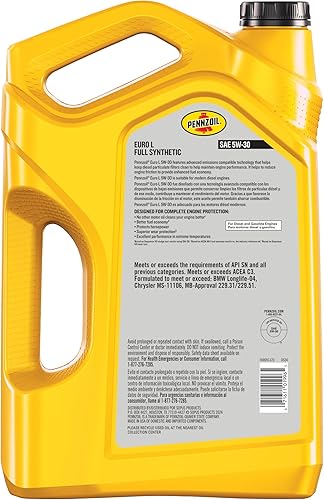 Miniatura 2 de Pennzoil 550042833 Euro L - Aceite de motor sintético