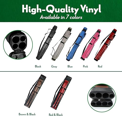 Miniatura 5 de ISZY Billiards Estuche de transporte rígido para taco de piscina