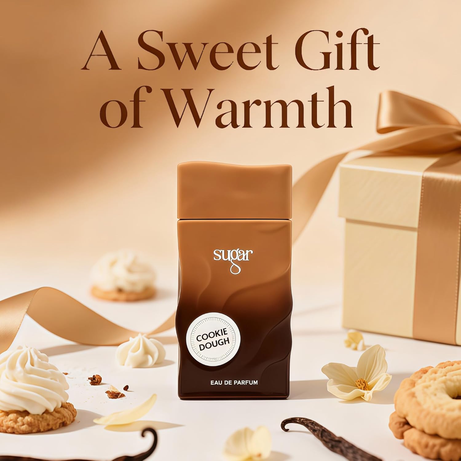 Cookie Dough Eau de Parfum for Women - Long-Lasting 100ml Original Cologne, Fragrances for Women with Coconut Milk & Sandalwood | Arabian Perfume Inspiration