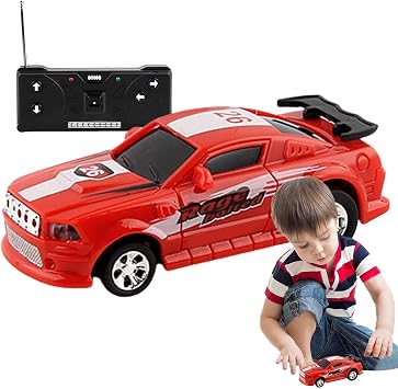 RC Car, Can Racing Car, RC Car for Kids with Obstacle - Cool Can Simulation Racing Car Toy, Birthday, Christmas Remote