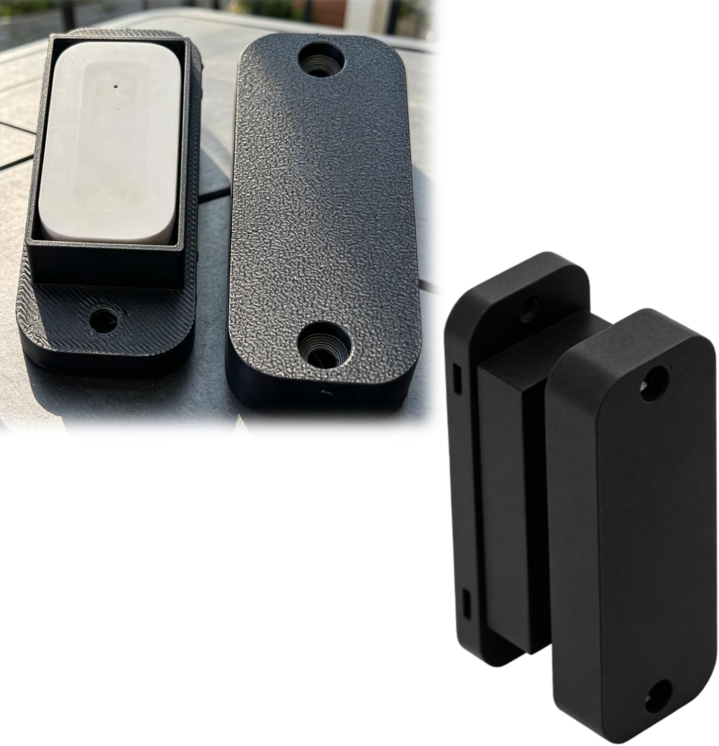 Weatherproof Housing Compatible with Tapo T110, Outdoor Sensor Protective Case Smart Contact Sensor Enclosure