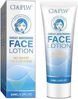 Sweat Absorbing Face Lotion, Antiperspirant for Face, Prevent Excess Facial Sweating and Facial Shining, Block Sweat and Oily Skin Control, Anti Sweat Cream For Women and Men, 60ml
