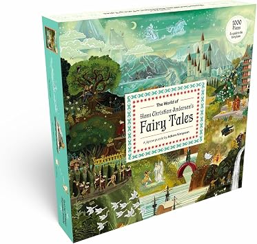 The World of Hans Christian Andersens Fairy Tales A 1000-piece Jigsaw Puzzle by Adam Simpson