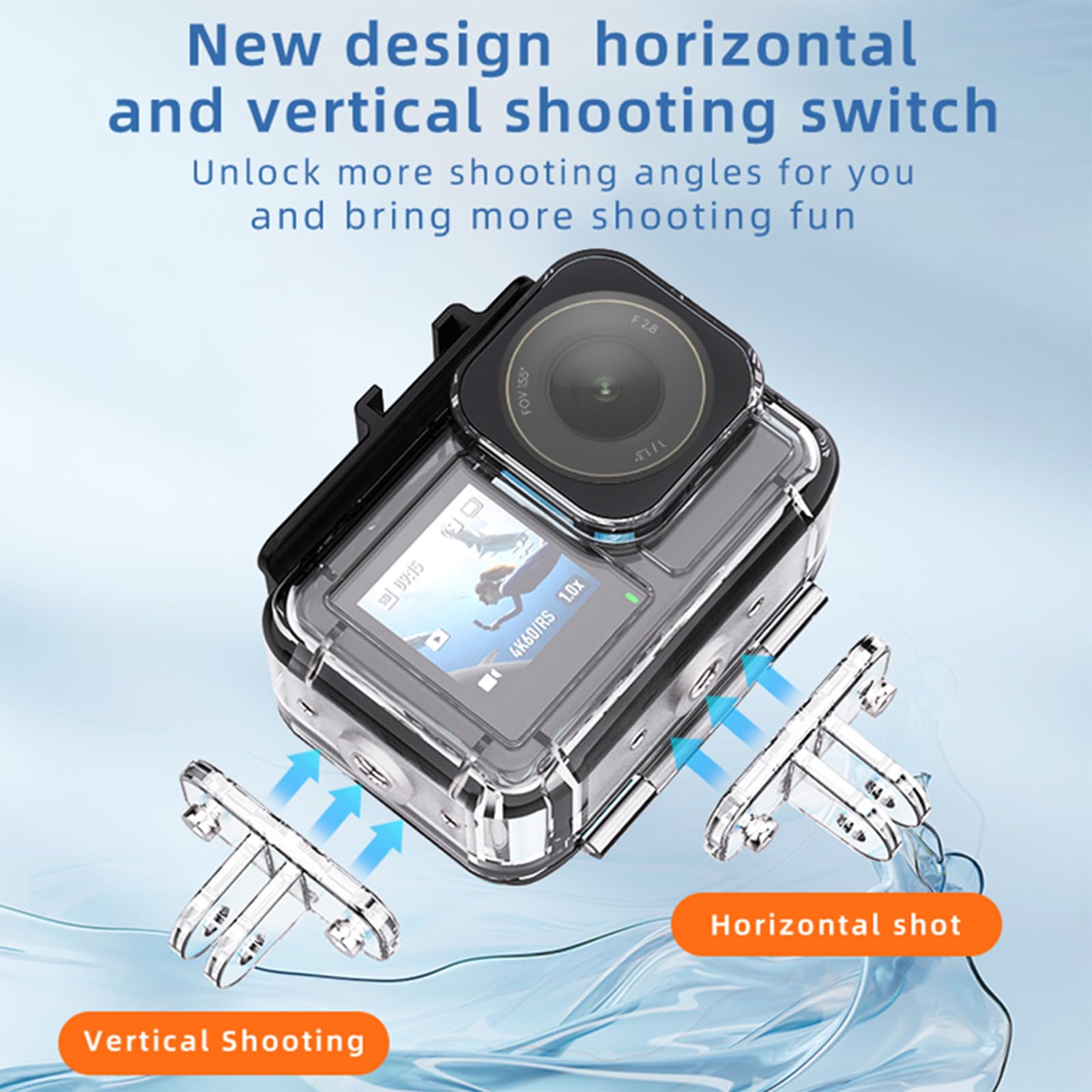 YALLSAME Wasserdichter Dome-Anschluss Für DJI Osmo Produktbild-Vorschau 7