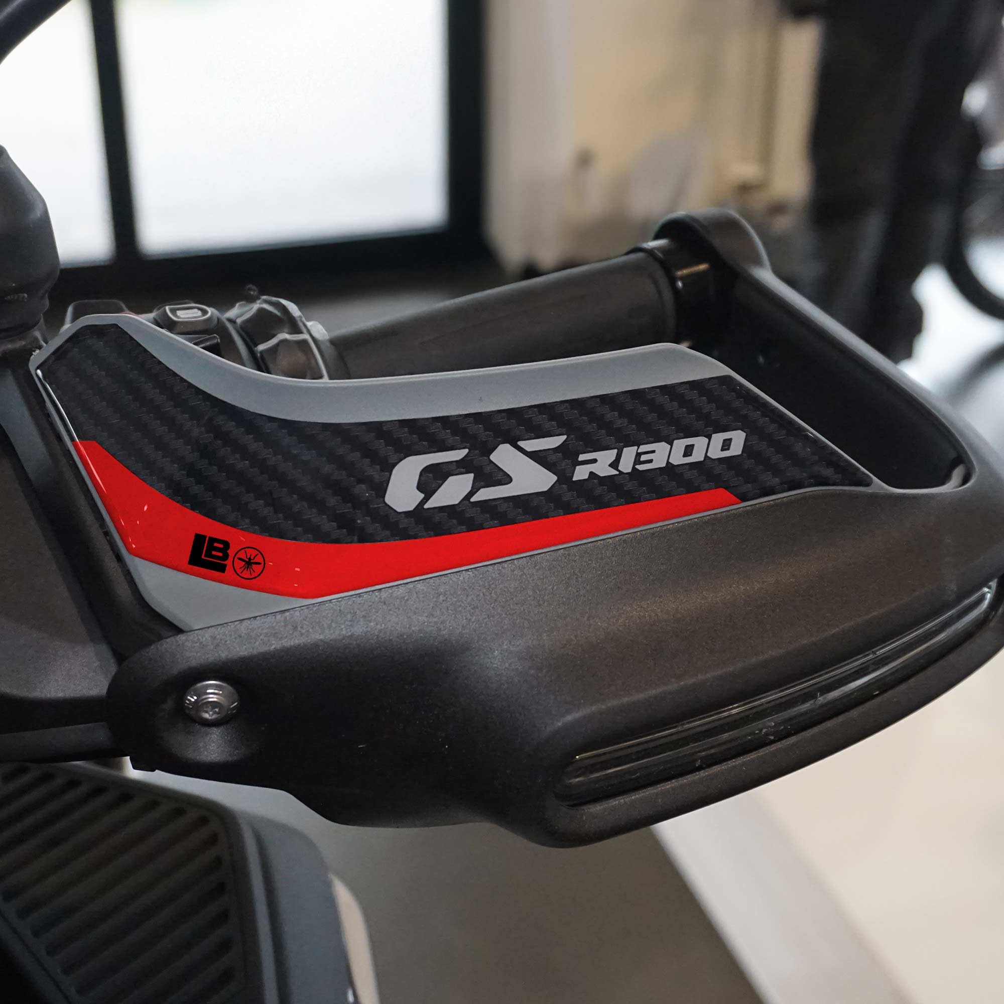 Adesivi 3D Protezioni Laterali zona telaio moto compatibili con BMW R1300GS