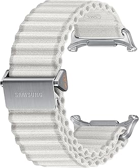 Samsung Galaxy Official Trail Band for Galaxy Watch Ultra, White Sand