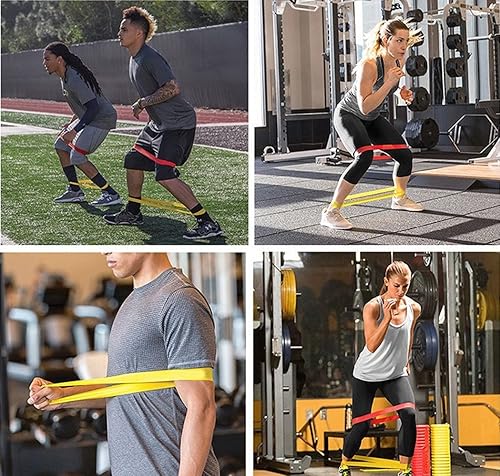 Miniatura 5 de HiLeDiQJ Juego de entrenamiento de escalera de agilidad para ejercicio de pies de fútbol, entrenamiento de velocidad, paracaídas de resistencia para