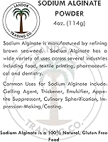 Vista 2 de Alginato de sodio - Grado alimenticio - 4 onzas
