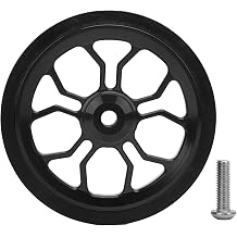 Folding Bike Easy Wheel, 80mm Diameter Aluminum Alloy Easywheel Compatible with Brompton