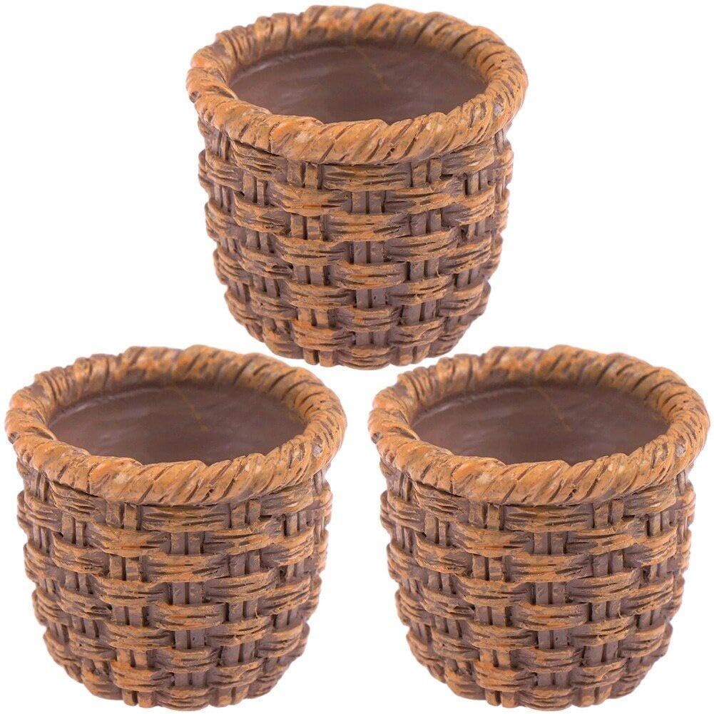 6 PCS CESTINI Intrecciati Con Coperchio Mini Caramelle Cestino Della Spesa Cibo EUR 12,23
