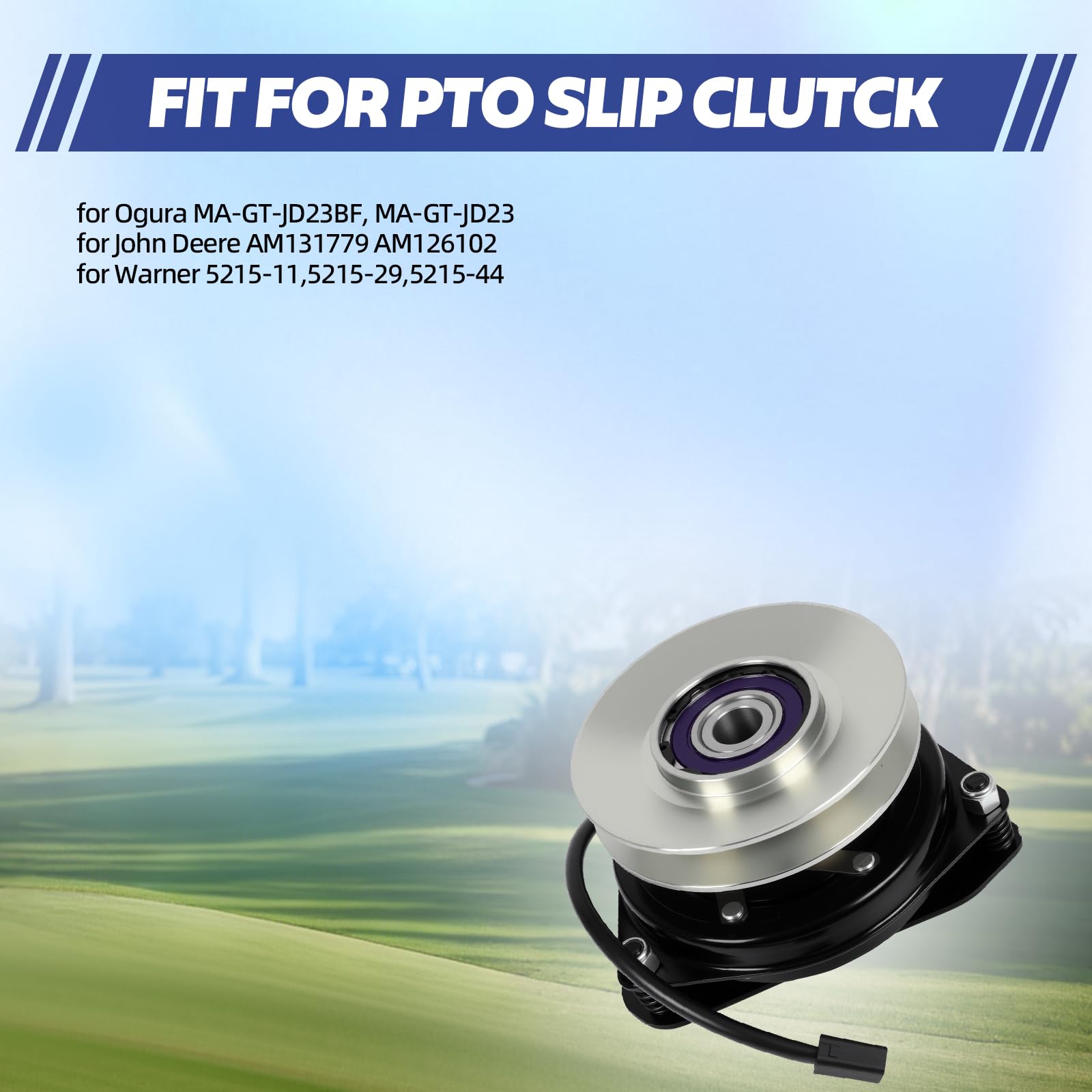 Electric PTO Clutch Fit For John Deere AM131779 Ogura MA-GT-JD23BF - Foto 7